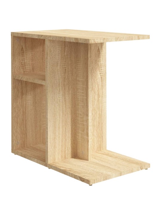 Odkládací stolek dub sonoma 50 x 30 x 50 cm kompozitní dřevo