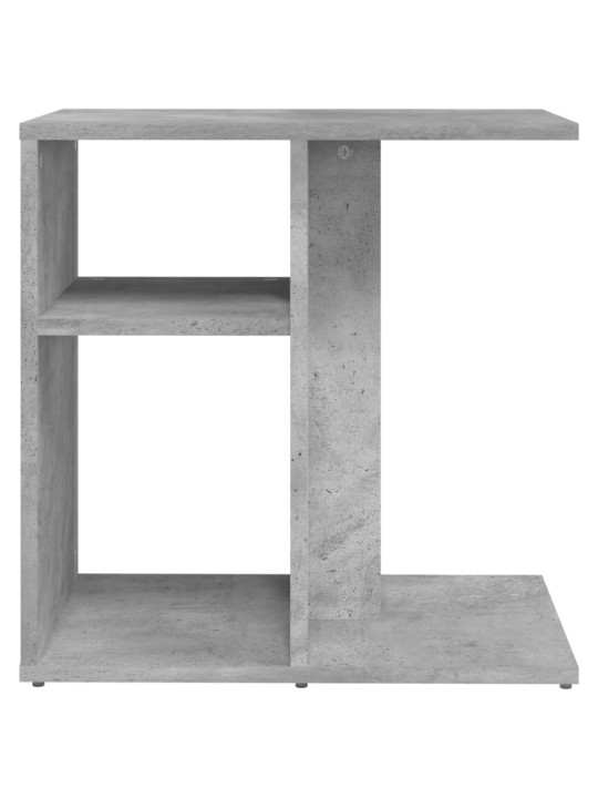 Odkládací stolek betonově šedý 50 x 30 x 50 cm kompozitní dřevo