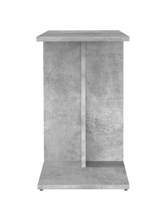 Odkládací stolek betonově šedý 50 x 30 x 50 cm kompozitní dřevo