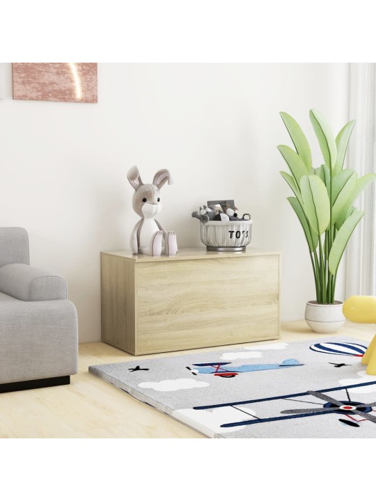 Úložná truhla sonoma dub 84 x 42 x 46 cm kompozitní dřevo