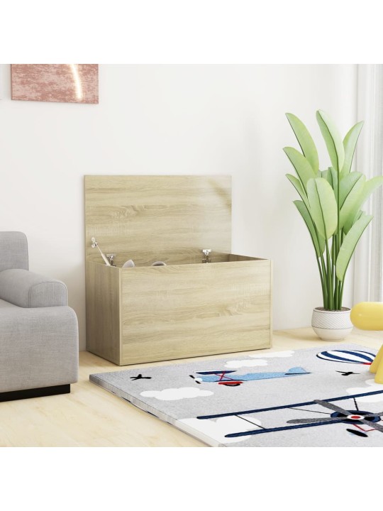 Úložná truhla sonoma dub 84 x 42 x 46 cm kompozitní dřevo