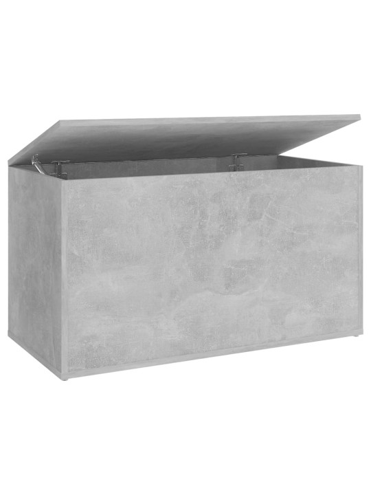 Úložná truhla betonově šedá 84 x 42 x 46 cm kompozitní dřevo