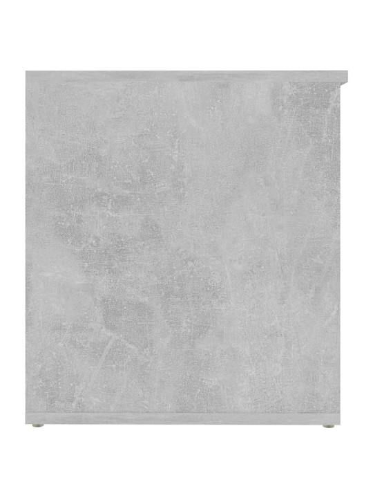 Úložná truhla betonově šedá 84 x 42 x 46 cm kompozitní dřevo