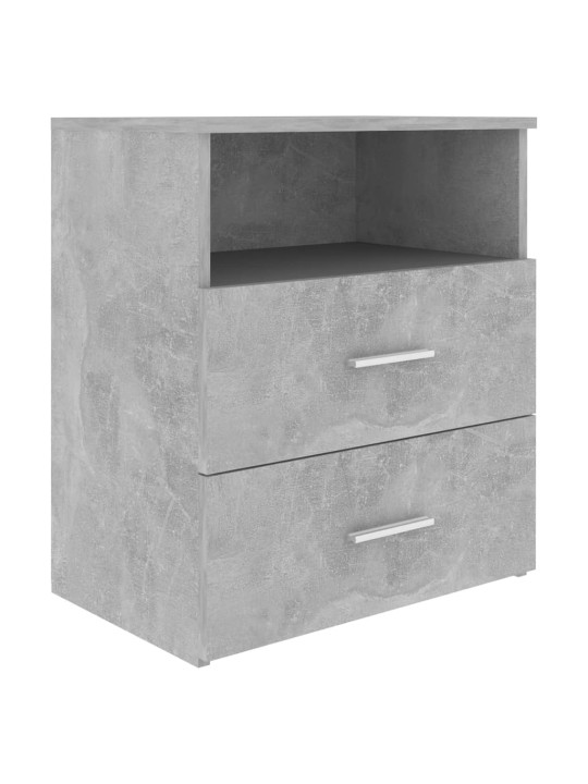 Noční stolky 2 ks betonově šedé 50 x 32 x 60 cm