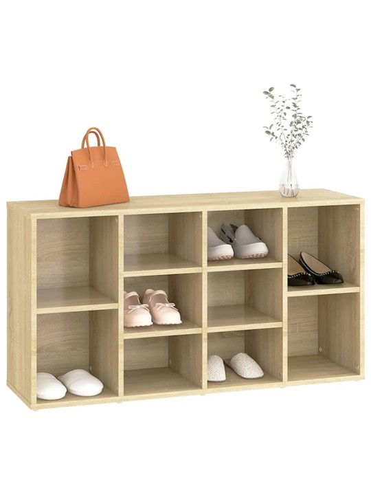 Lavice s botníkem dub sonoma 103x30x54,5 cm kompozitní dřevo