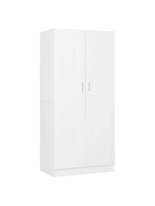 Šatní skříň bílá 82,5 x 51,5 x 180 cm kompozitní dřevo