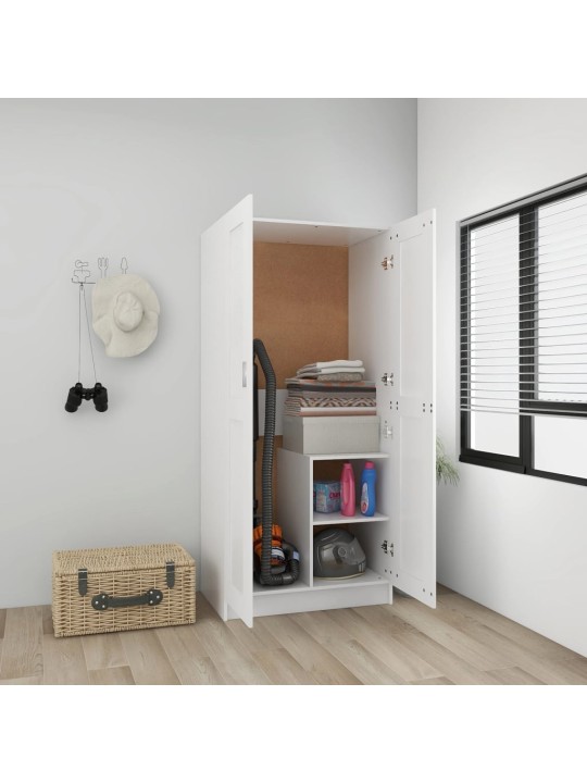 Šatní skříň bílá 82,5 x 51,5 x 180 cm kompozitní dřevo