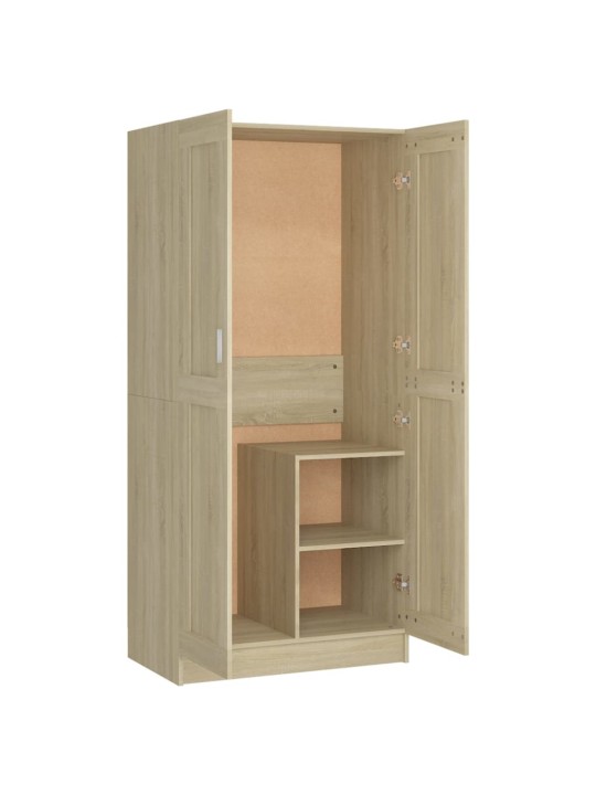 Šatní skříň dub sonoma 82,5 x 51,5 x 180 cm kompozitní dřevo