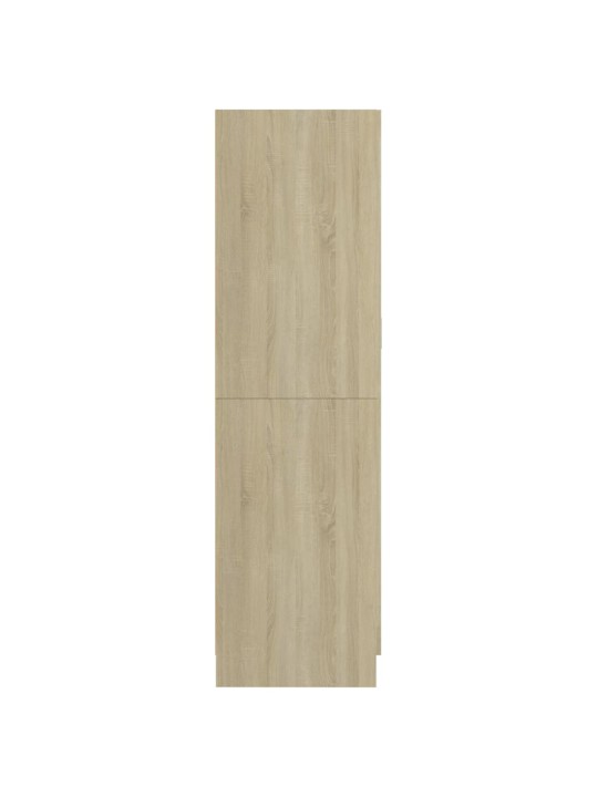 Šatní skříň dub sonoma 82,5 x 51,5 x 180 cm kompozitní dřevo