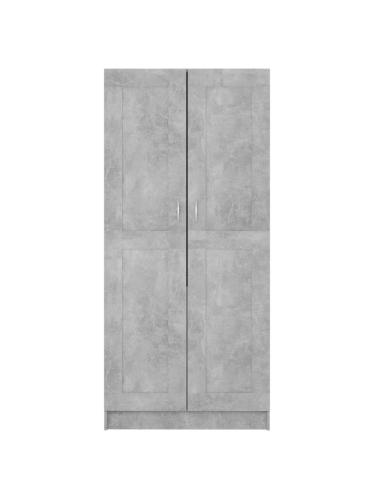 Šatní skříň betonově šedá 82,5 x 51,5 x 180 cm kompozitní dřevo