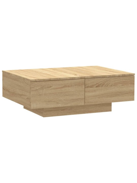 Konferenční stolek dub sonoma 90 x 60 x 31 cm kompozitní dřevo