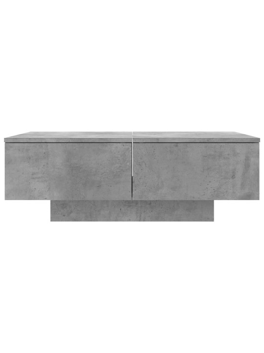 Konferenční stolek betonově šedý 90x60x31 cm kompozitní dřevo