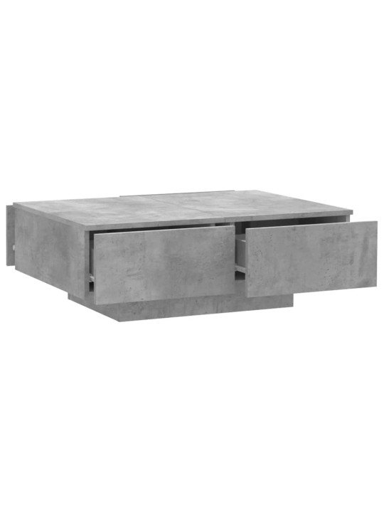 Konferenční stolek betonově šedý 90x60x31 cm kompozitní dřevo
