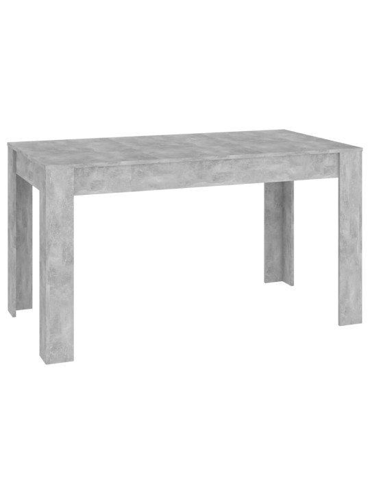 Jídelní stůl betonově šedý 140 x 74,5 x 76 cm kompozitní dřevo