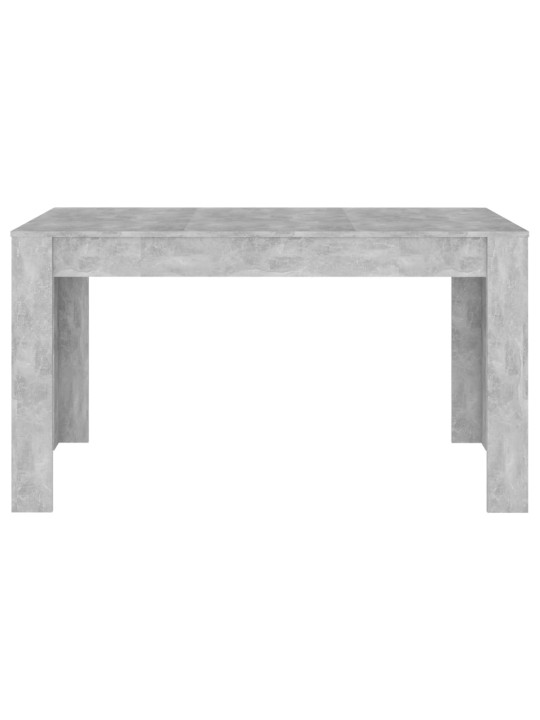 Jídelní stůl betonově šedý 140 x 74,5 x 76 cm kompozitní dřevo