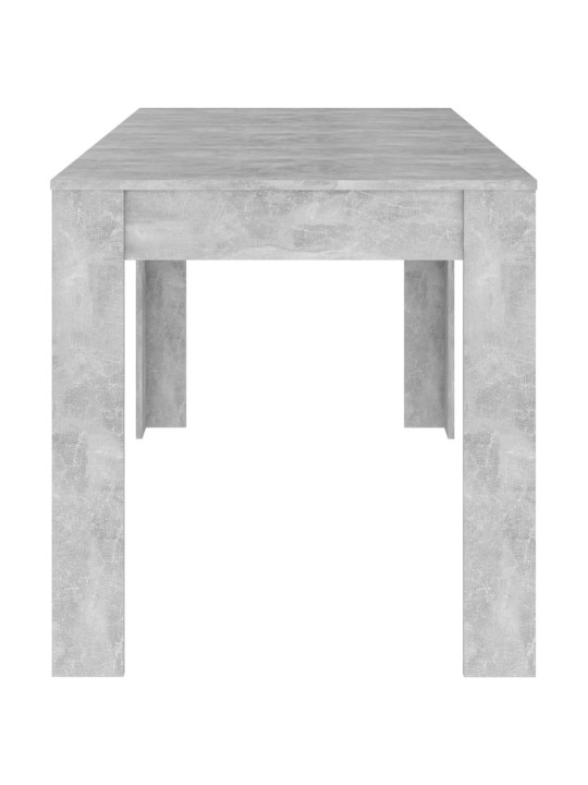 Jídelní stůl betonově šedý 140 x 74,5 x 76 cm kompozitní dřevo