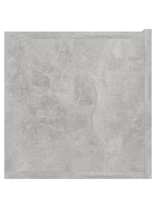 Závěsné TV skříňky 3 ks betonově šedé 60x30x30 cm