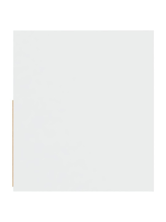 Noční stolky 2 ks s LED osvětlením bílé 60 x 35 x 40 cm