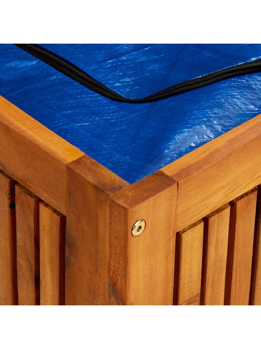 Zahradní úložný box 150 x 50 x 58 cm masivní akáciové dřevo