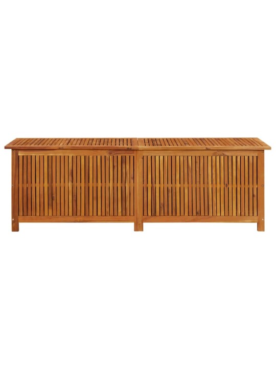 Zahradní úložný box 175 x 50 x 58 cm masivní akáciové dřevo