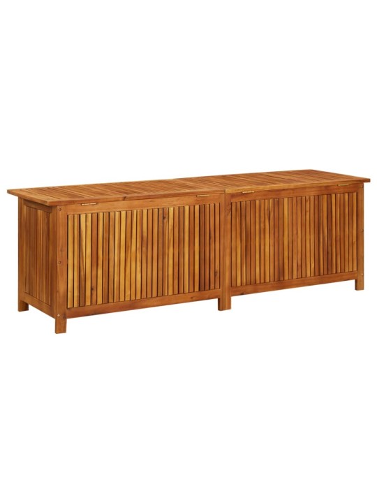 Zahradní úložný box 175 x 50 x 58 cm masivní akáciové dřevo