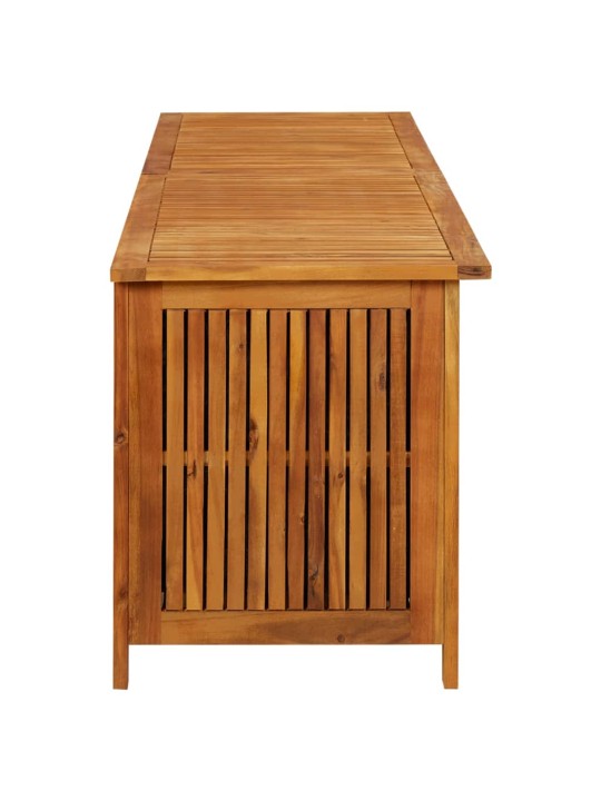 Zahradní úložný box 200 x 50 x 58 cm masivní akáciové dřevo