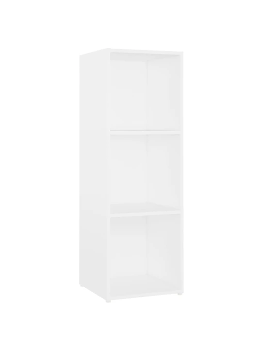 Tv skříňky 2 ks bílé 107 x 35 x 37 cm dřevotříska