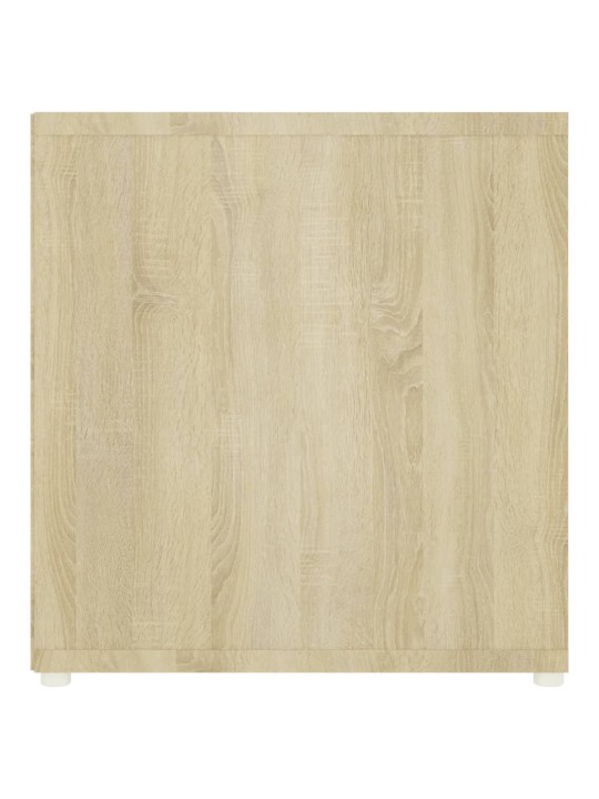 TV skříňky 2 ks dub sonoma 107 x 35 x 37 cm kompozitní dřevo