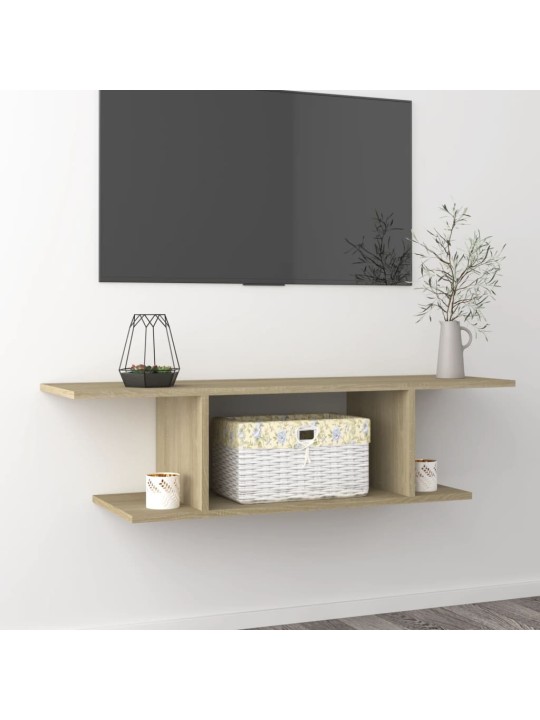 Nástěnná tv skříňka dub sonoma 103 x 30 x 26,5 cm