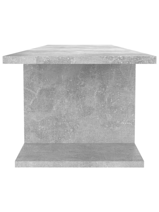 Nástěnná TV skříňka betonově šedá 103 x 30 x 26,5 cm
