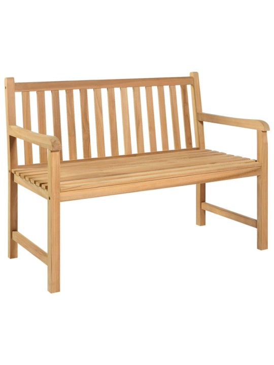 Zahradní lavice 114 cm masivní teakové dřevo