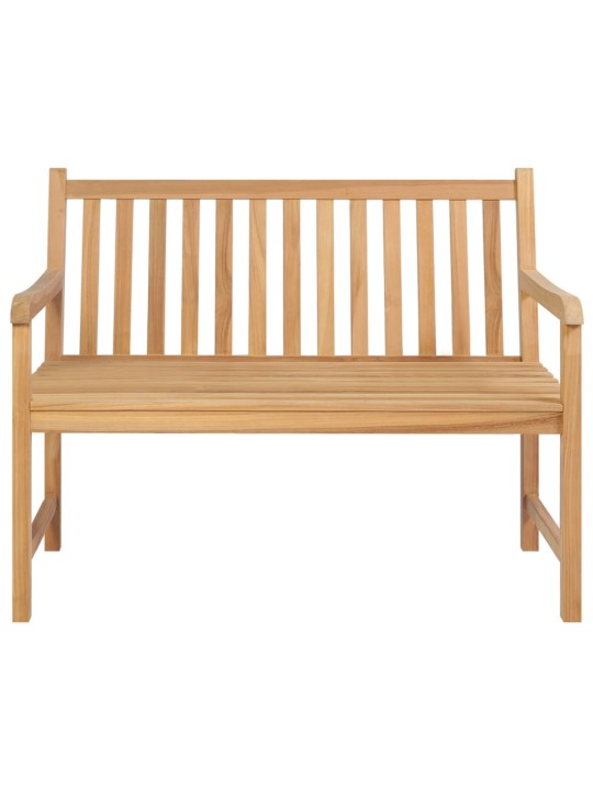 Zahradní lavice 114 cm masivní teakové dřevo