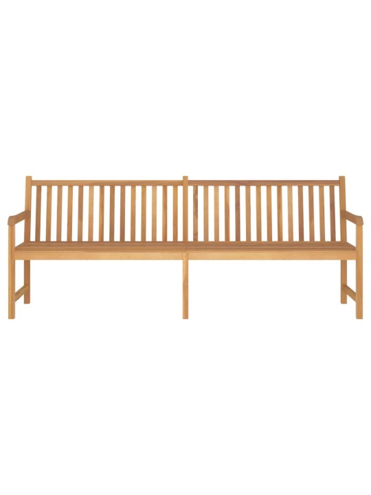 Zahradní lavice 228 cm masivní teakové dřevo