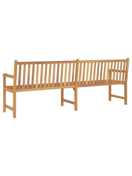 Zahradní lavice 228 cm masivní teakové dřevo