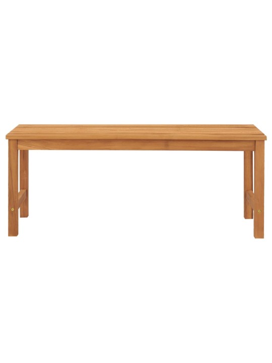 Zahradní lavice 114 cm masivní teakové dřevo