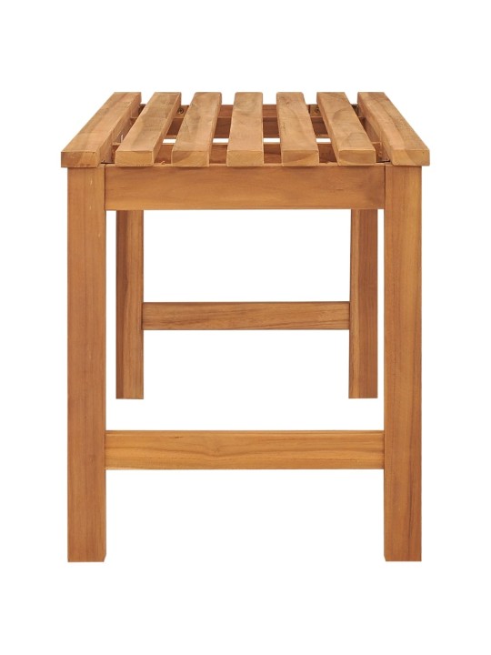 Zahradní lavice 114 cm masivní teakové dřevo