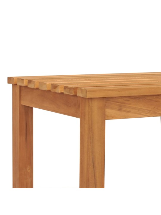 Zahradní lavice 114 cm masivní teakové dřevo