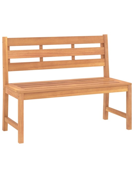 Zahradní lavice 114 cm masivní teakové dřevo