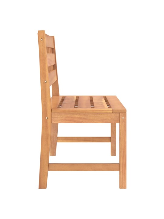 Zahradní lavice 114 cm masivní teakové dřevo