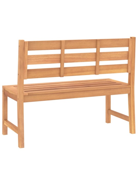 Zahradní lavice 114 cm masivní teakové dřevo