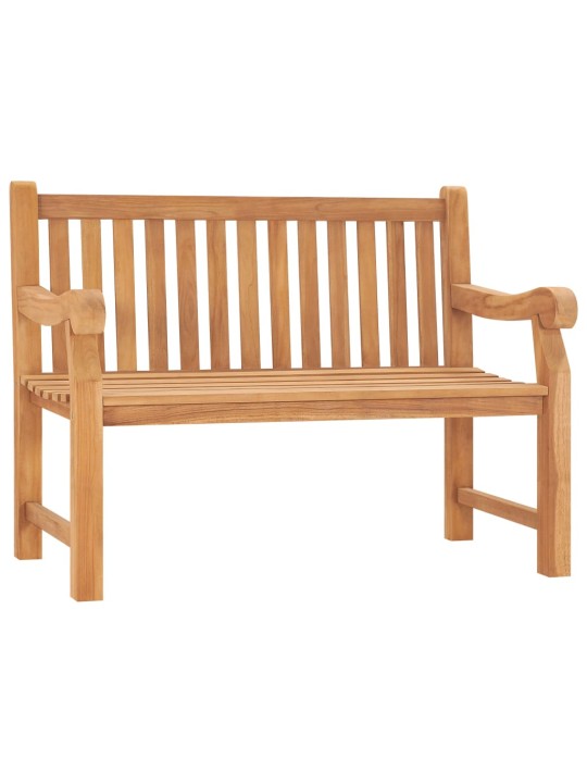 Zahradní lavice 114 cm masivní teakové dřevo