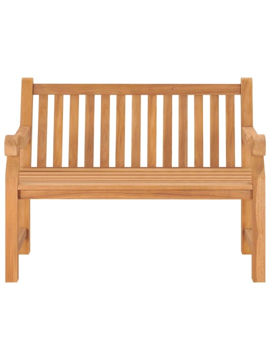 Zahradní lavice 114 cm masivní teakové dřevo