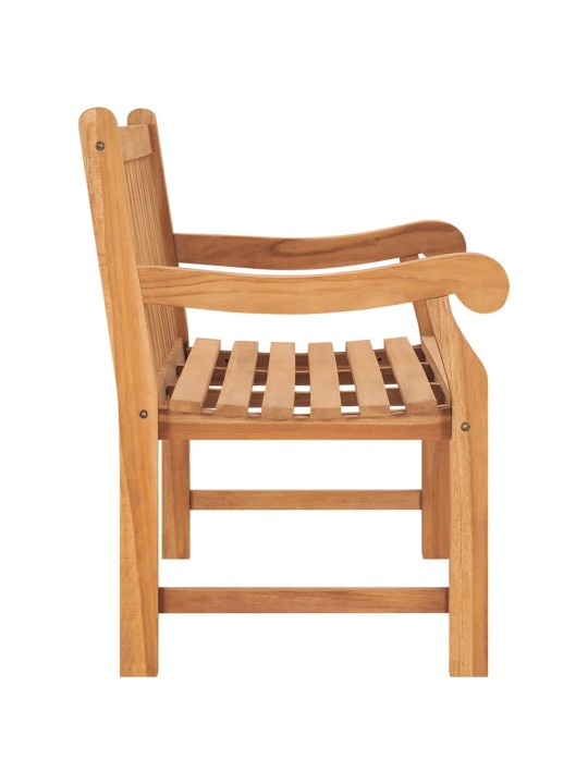 Zahradní lavice 114 cm masivní teakové dřevo