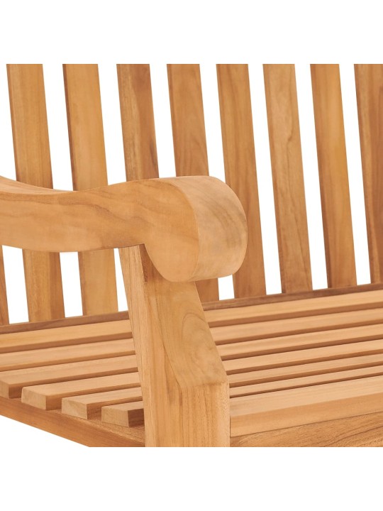 Zahradní lavice 114 cm masivní teakové dřevo
