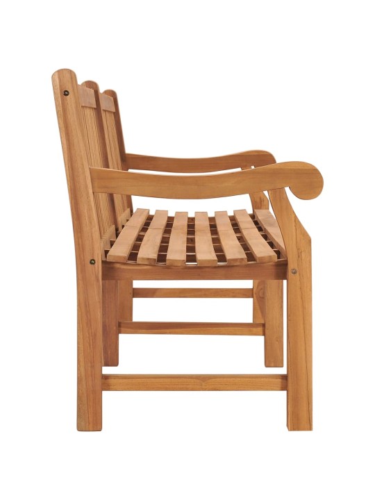 Zahradní lavice 228 cm masivní teakové dřevo