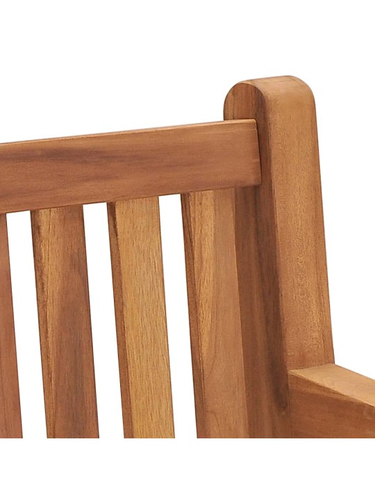 Zahradní lavice 228 cm masivní teakové dřevo