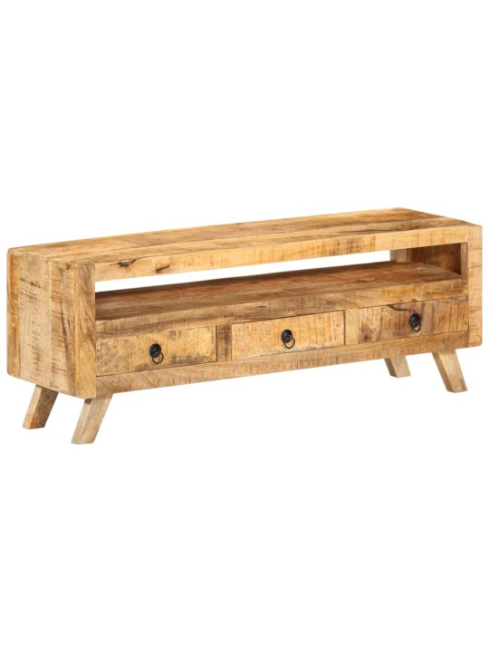 TV stolek 110 x 30 x 40 cm masivní mangovníkové dřevo