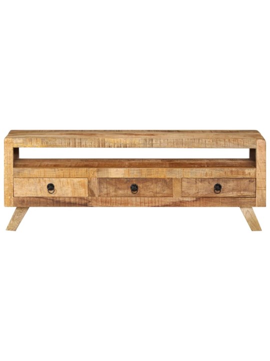TV stolek 110 x 30 x 40 cm masivní mangovníkové dřevo