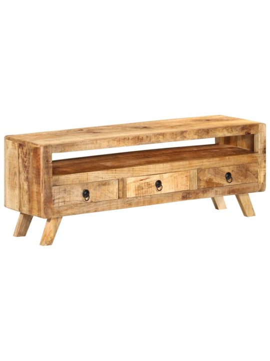 TV stolek 110 x 30 x 40 cm masivní mangovníkové dřevo