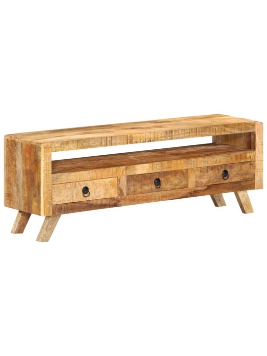 TV stolek 110 x 30 x 40 cm masivní mangovníkové dřevo